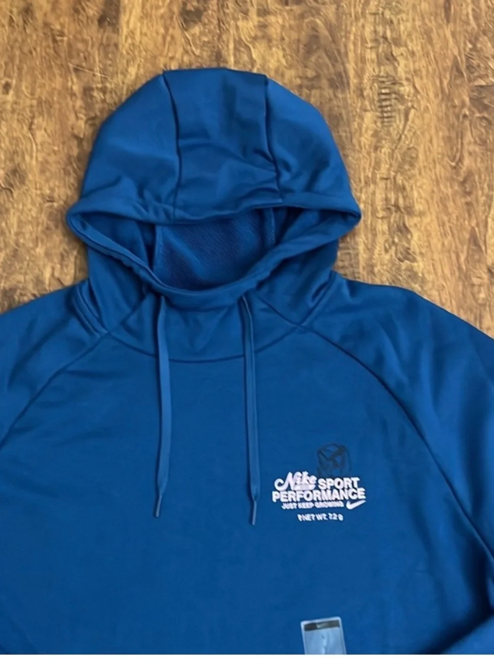 Nike Royal Blue Performance Pullover Hoodie